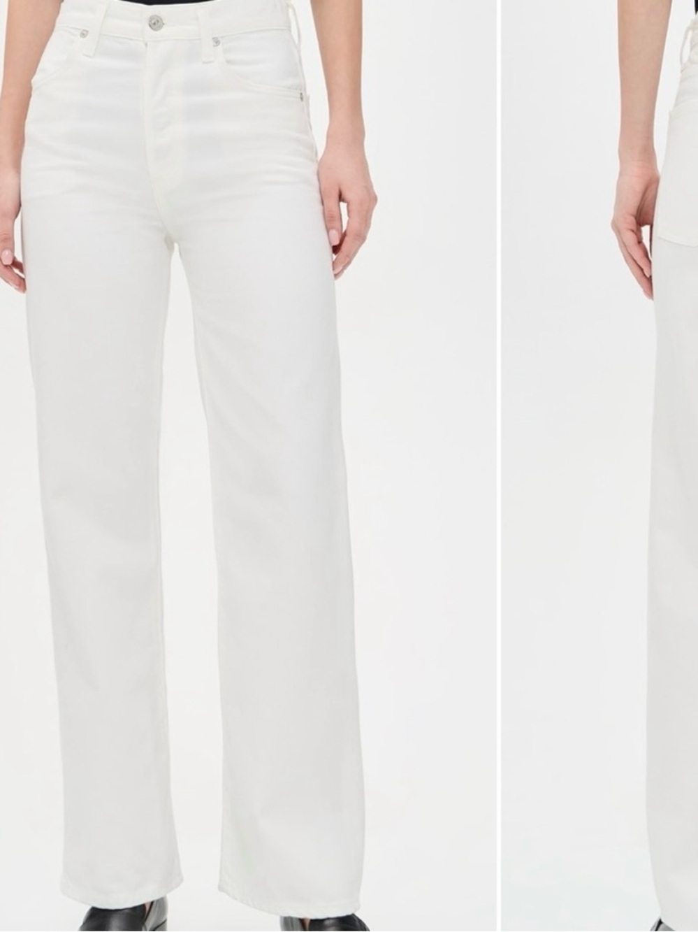 Like New Citizens of Humanity Annina Wide-Leg Jeans